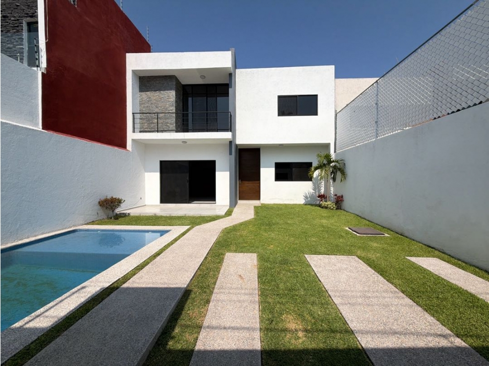 Casa nueva con alberca en venta en lomas Trujillo Emiliano Zapata — foto 2