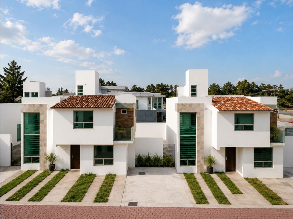 Casa Nueva en Venta en Cacalomacán con Jardín y Roof Garden - 3