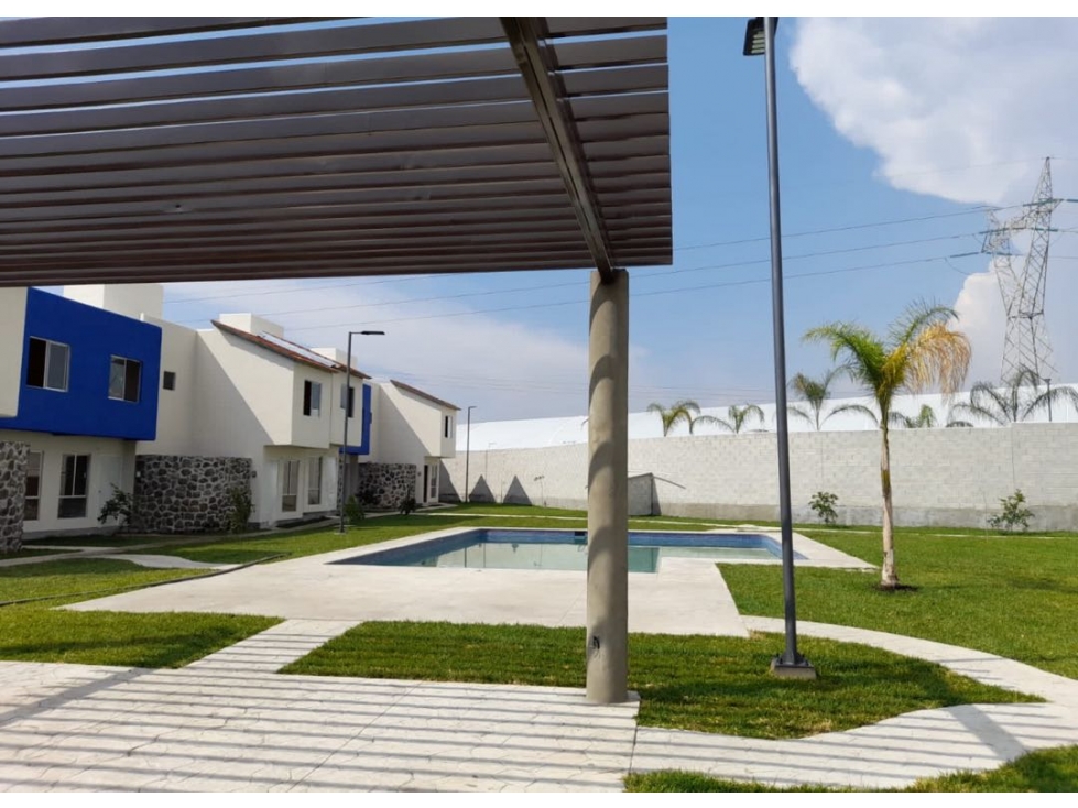 CASA NUEVA EN VENTA EN E ZAPATA EN CONDOMINIO ALBERCA — foto 2