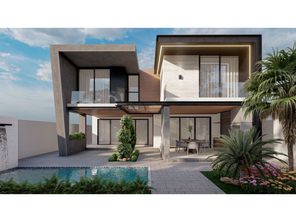 CASA NUEVA EN VENTA EN MARINA BLUE CON 4 HABITACIONES, PISCINA PRIVADA - 2