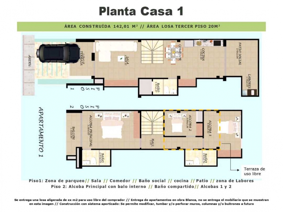 Casa PARA ESTRENAR EN VENTA cerca a la olímpica de Monteverde — foto 2
