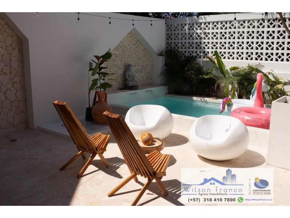 Casa para rentas Cortas, Vacacional, Estilo Mediterráneo, Cartagena - 4