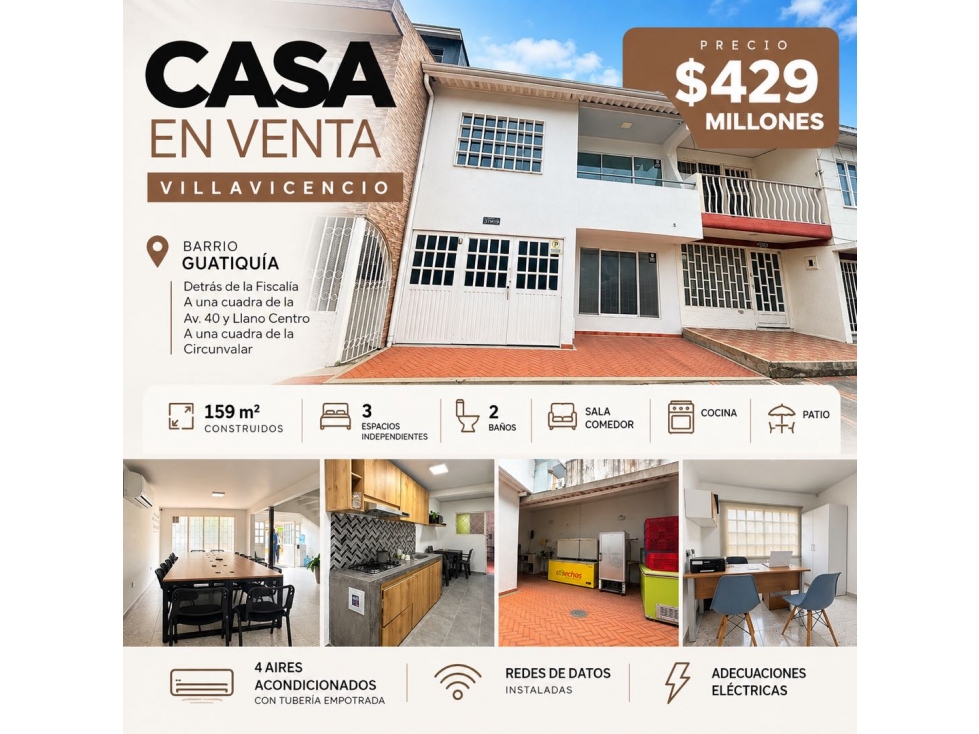 CASA REMODELADA PARA OFICINAS EN VILLAVICENCIO | BARRIO GUATIQUÍA — foto 5