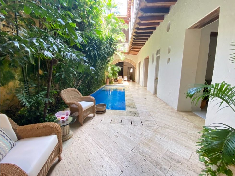 Casa restaurada centro Histórico Cartagena - 1