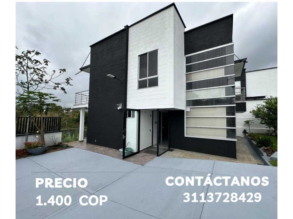CASA.MODERNA, CON.DOMOTICA, CAMPESTRE CERCA AL.PORTAL.DEL.QUINDIO.