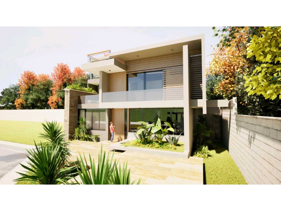 Casas con paneles solares conjunto cerrado cerca al Ever Green Mall — foto 3