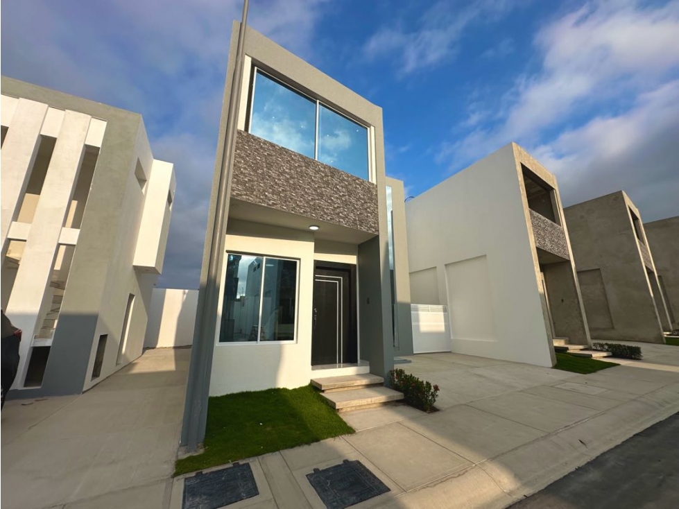 CASAS EN VENTA EN URBANIZACIÓN PRIVADA LA ROMANA SUR DE MANTA - 2
