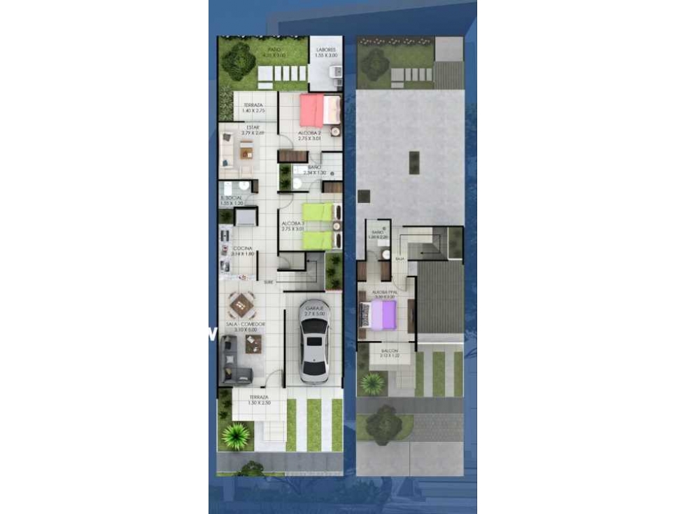 CASAS SOBRE PLANOS EN VENTA EN LA MARGEN IZQUIERDA DE MONTERÍA - 3