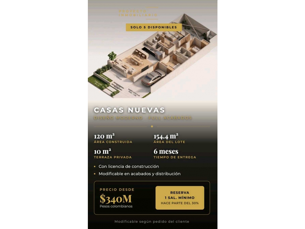 CASAS SONRE PLANOS EN VENTA EN LA MARGEN IZQUIERDA — foto 3