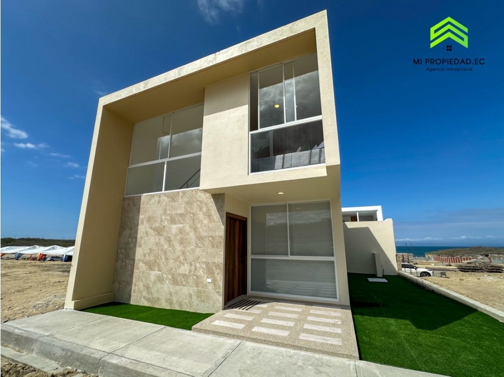 CASAS VISTA AL MAR EN URB. PUNTA ARRECIFE, VÍA MANTA - JARAMIJÓ