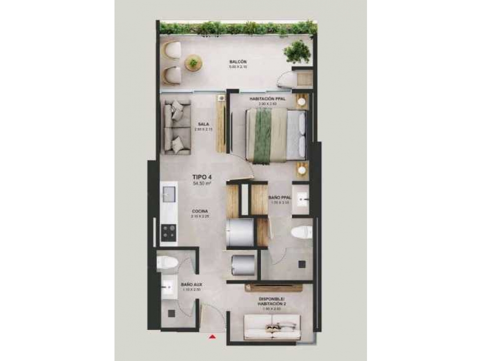 CESIÓN DE DERECHOS APARTAMENTO EN SANTA MARTA W10311979 XI — foto 5