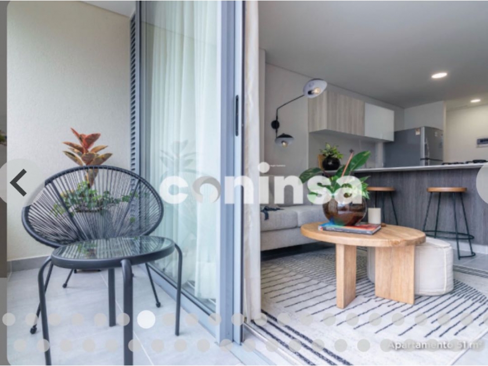 Cesión de derechos (ciudad LA RIVIERE aparta estudio 2 baños 51.76 mtr — foto 3