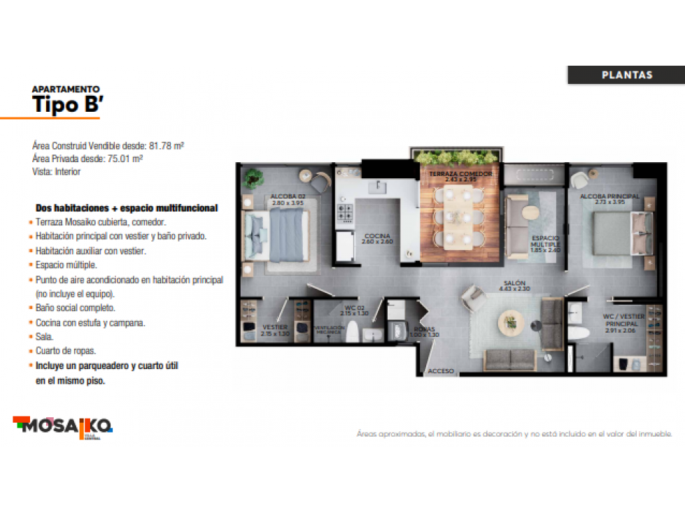 CESION DE APARTAMENTO AV 30 DE AGOSTO PEREIRA — foto 4