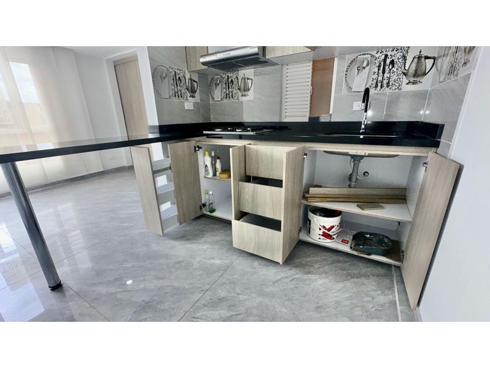 Chía vendo apto 5to piso esquinero 2 hab + estudio 50 m² — foto 4