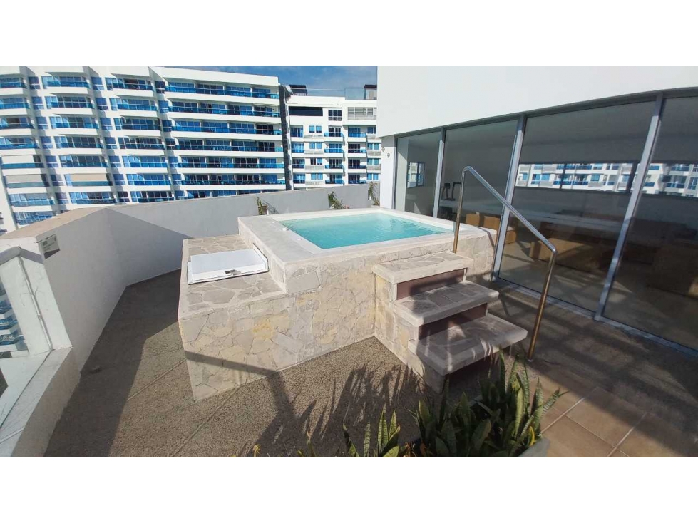 COMODO APARTAMENTO AMOBLADO EN ARRIENDO PLAYA SALGUERO SANTA MARTA — foto 2