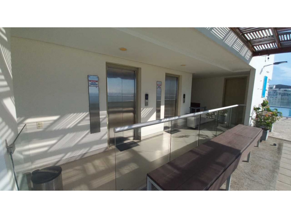 COMODO APARTAMENTO AMOBLADO EN ARRIENDO PLAYA SALGUERO SANTA MARTA — foto 3