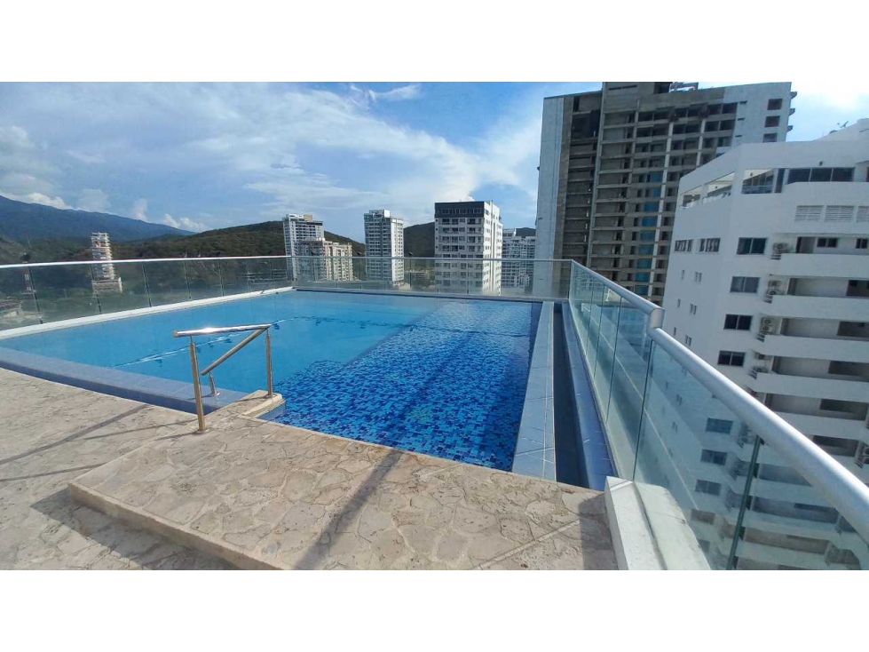 COMODO APARTAMENTO AMOBLADO EN ARRIENDO PLAYA SALGUERO SANTA MARTA — foto 6