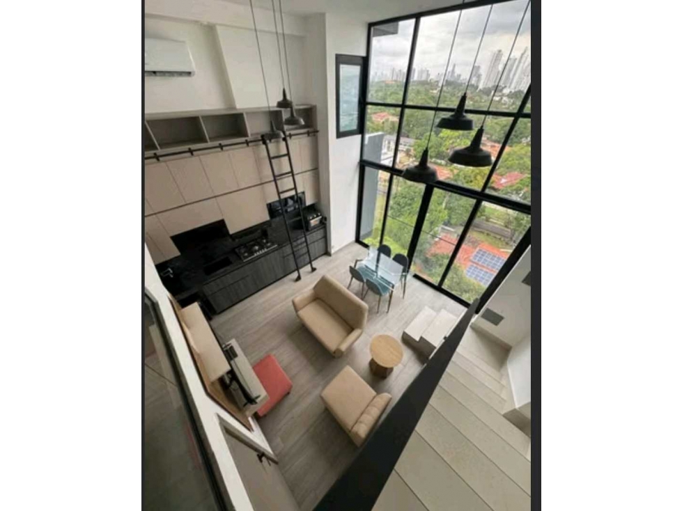 ALQUILER APARTAMENTO AMOBLADO TIPO LOFT EN COCO DEL MAR TC