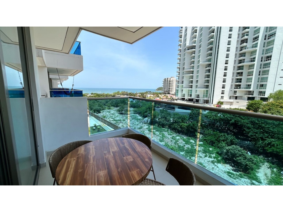 Apartamento Amoblado permiso de turismo vista al mar - 005 R