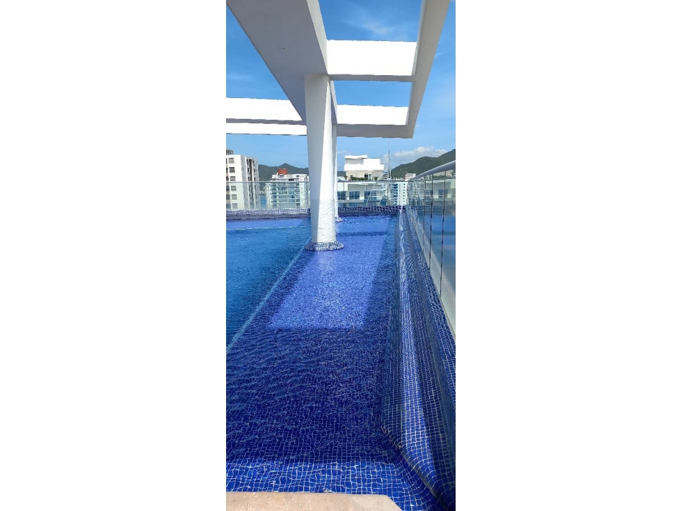 Apartamento amoblado residencial cerca al mar playa salguero - 005 R — foto 3