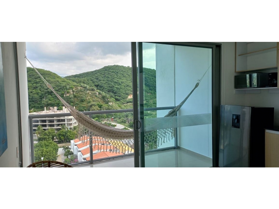 Apartamento amoblado residencial cerca al mar playa salguero - 005 R — foto 4