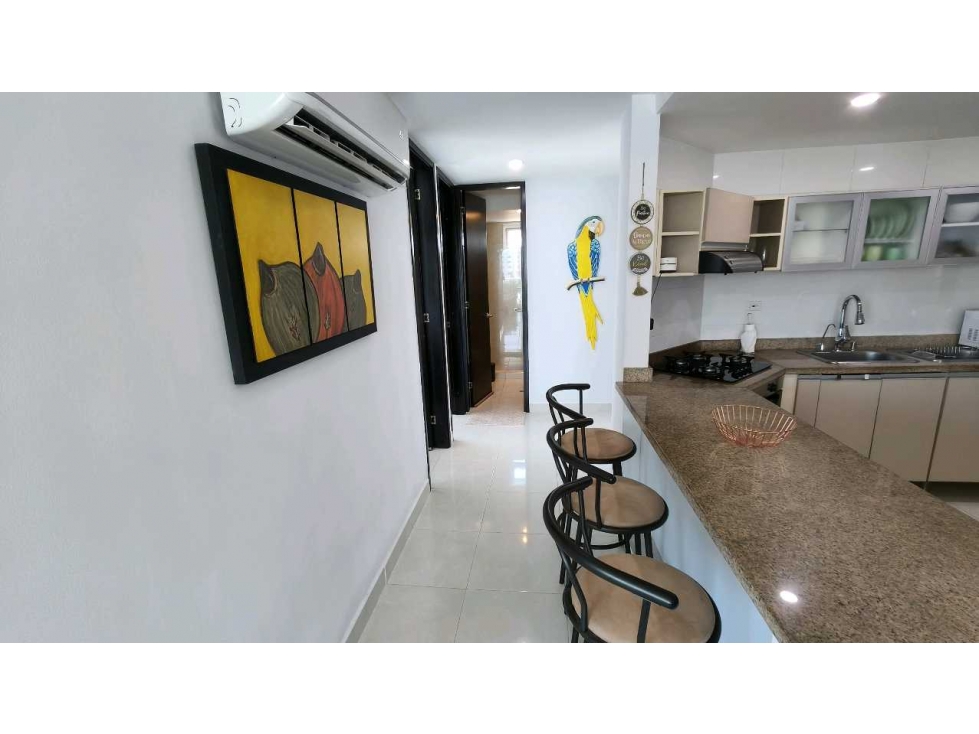 Apartamento en Alquiler SMART Amoblado en el Rodadero Sur-005 — foto 4