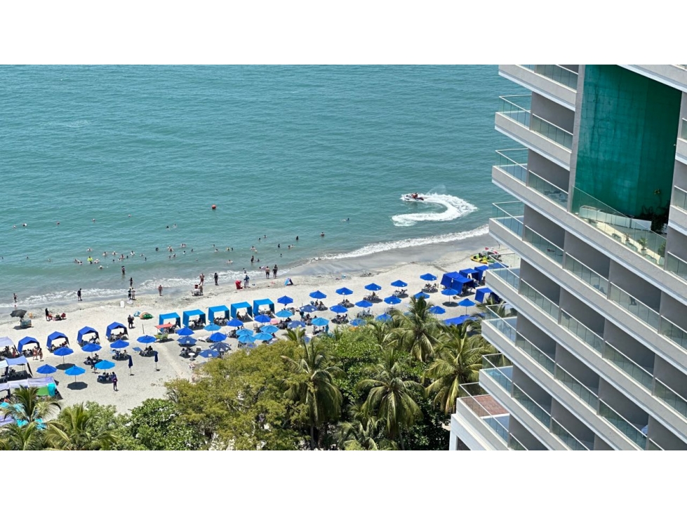 Apartamento Amoblado Vista al Mar Bello Horizonte -060-R