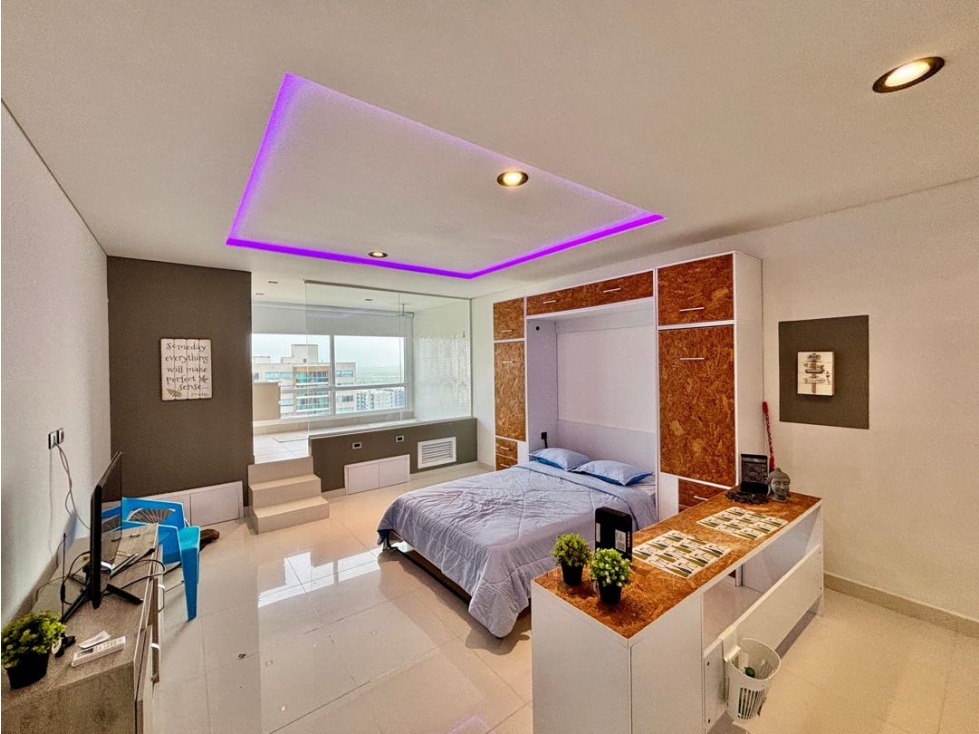 ARRIENDO APARTAESTUDIO AMOBLADO VILLA SANTOS