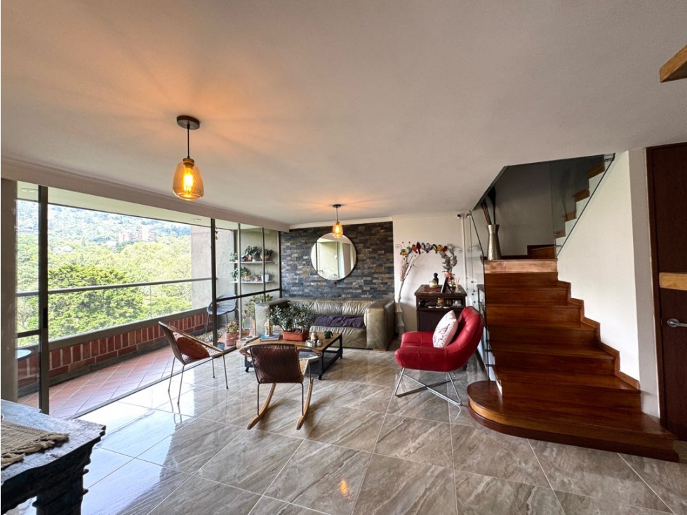 Venta apartamento balcón vista panorámica. El Poblado, San Lucas. - 3