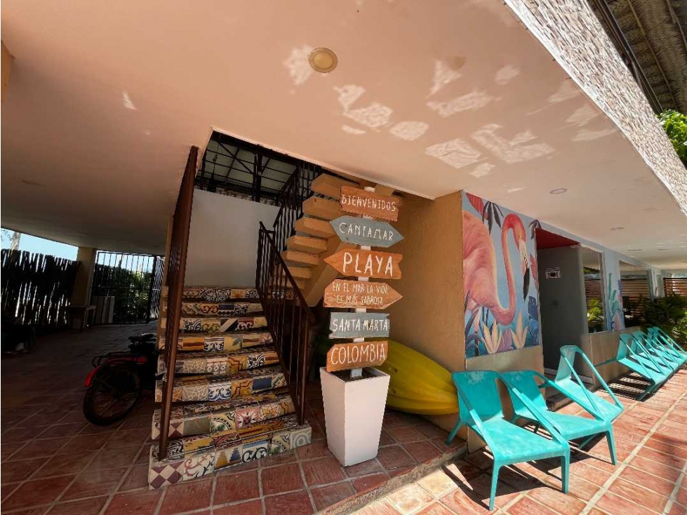 Hotel en primera línea de playa en Rodadero Sur - 005R - 2