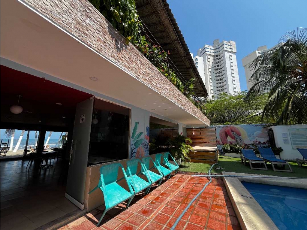 Hotel en primera línea de playa en Rodadero Sur - 005R - 3