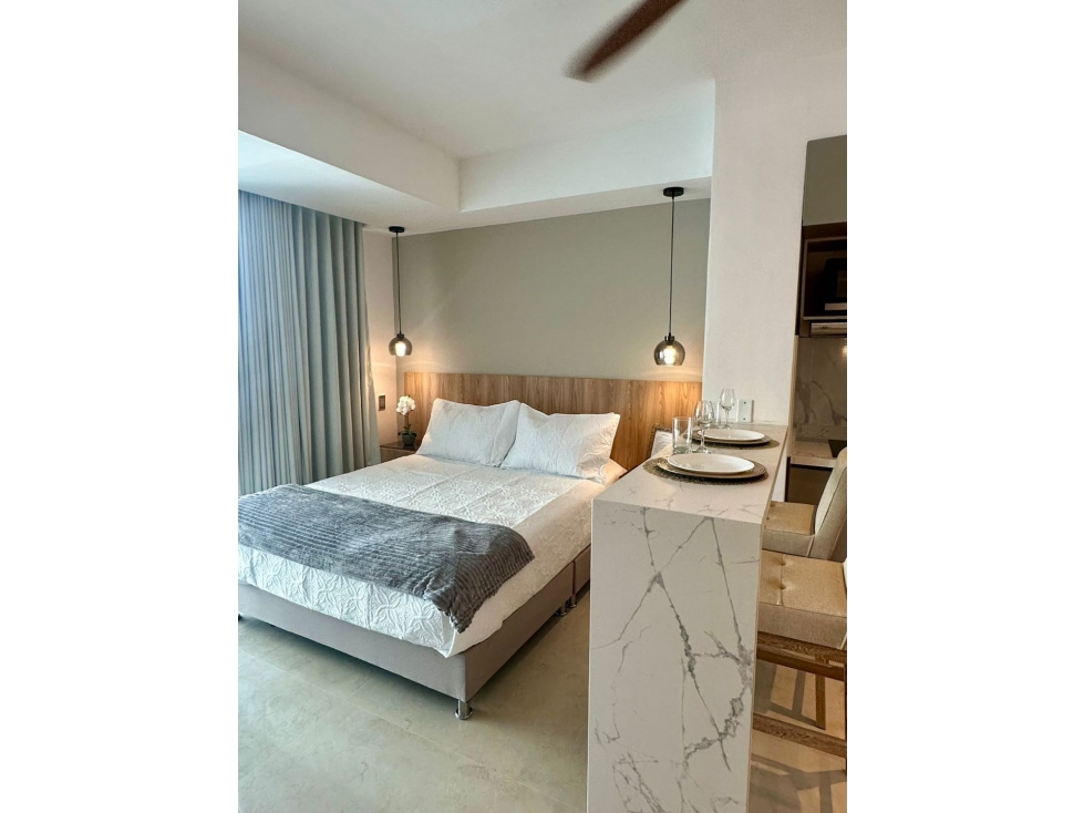 VENDO APARTASUITE AMOBLADO EN CARTAGENA BEACH CRESPO