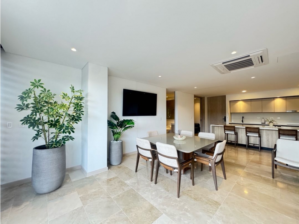 VENTA APARTAMENTO 2 ALCOBAS + ESTUDIO EN MERAKI SERENA DEL MAR — foto 3