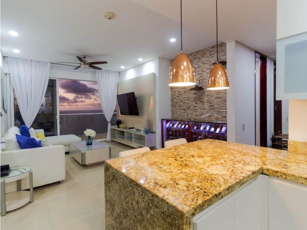 EN VENTA apartamento 3 ALCOBAS vista al mar H2 Bocagrande | AIRBNB — foto 4