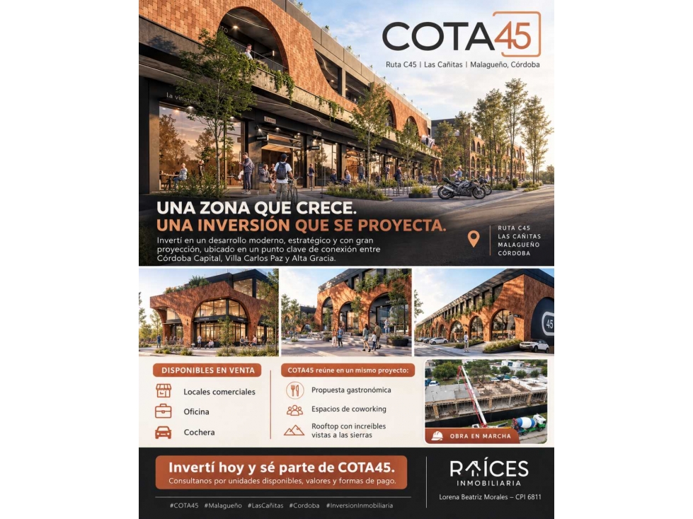 Cota 45 INVERSIÓN ESTRATÉGICA EN MALAGUEÑO | LOCALES, OFICINAS Y COCHe - 1