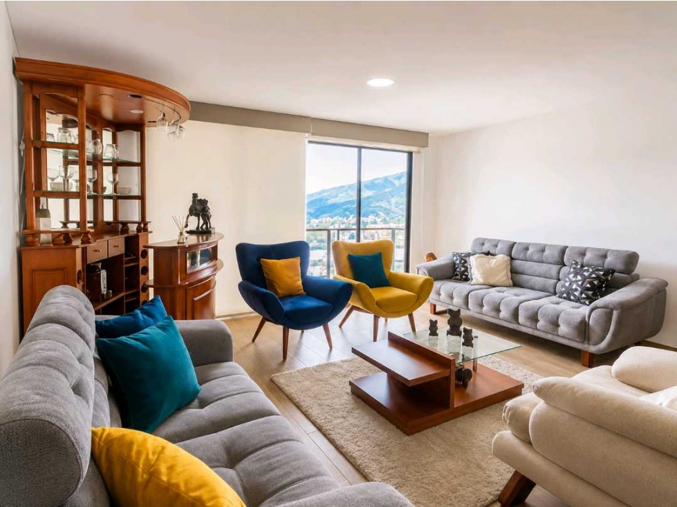 Departamento Amoblado en San Juan Alto de Cumbaya