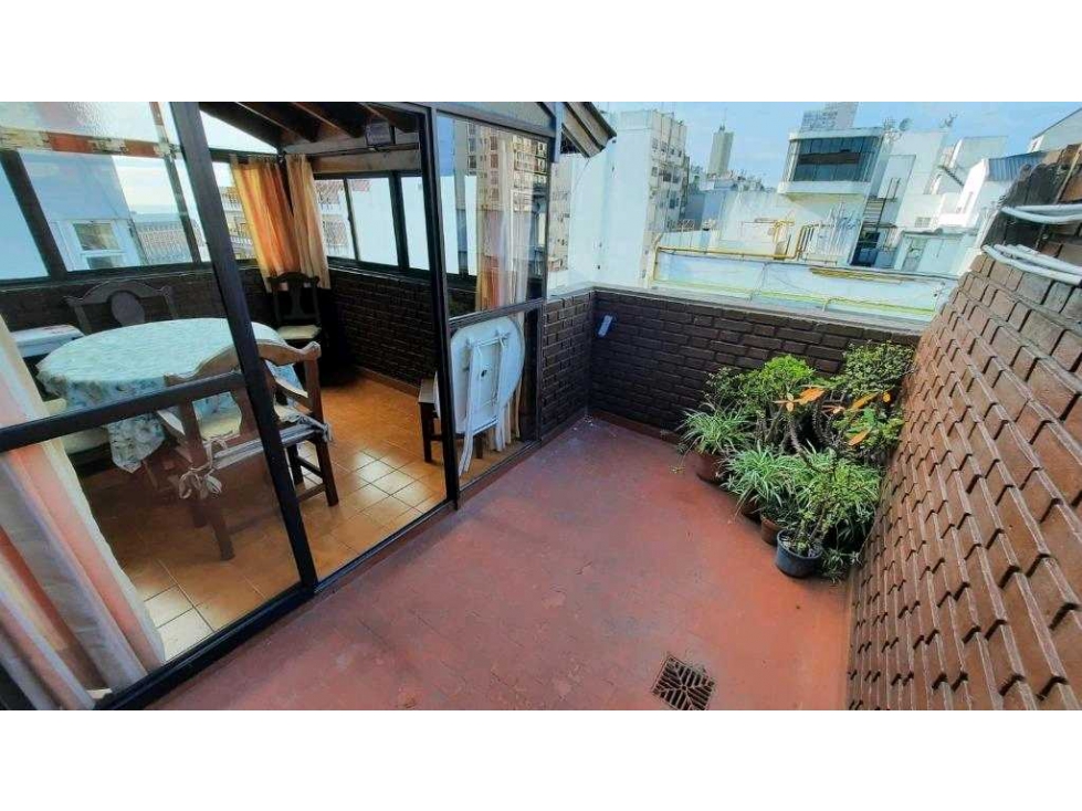 Departamento 2 ambientes con vista al mar y cochera/tucuman 2200 - 4