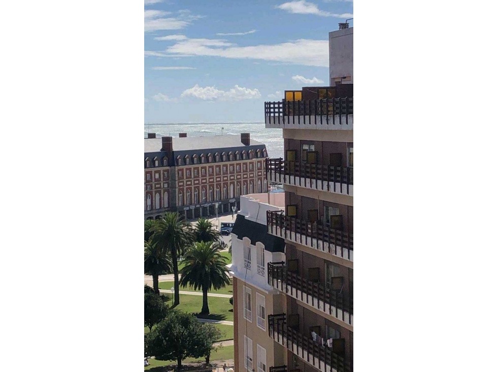 Departamento 2 ambientes con vista al mar y cochera/tucuman 2200 - 6