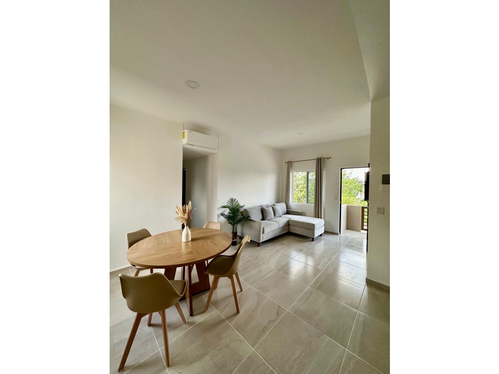 Departamento amueblado de 3 recámaras en renta en Jardines Mayakoba — foto 4