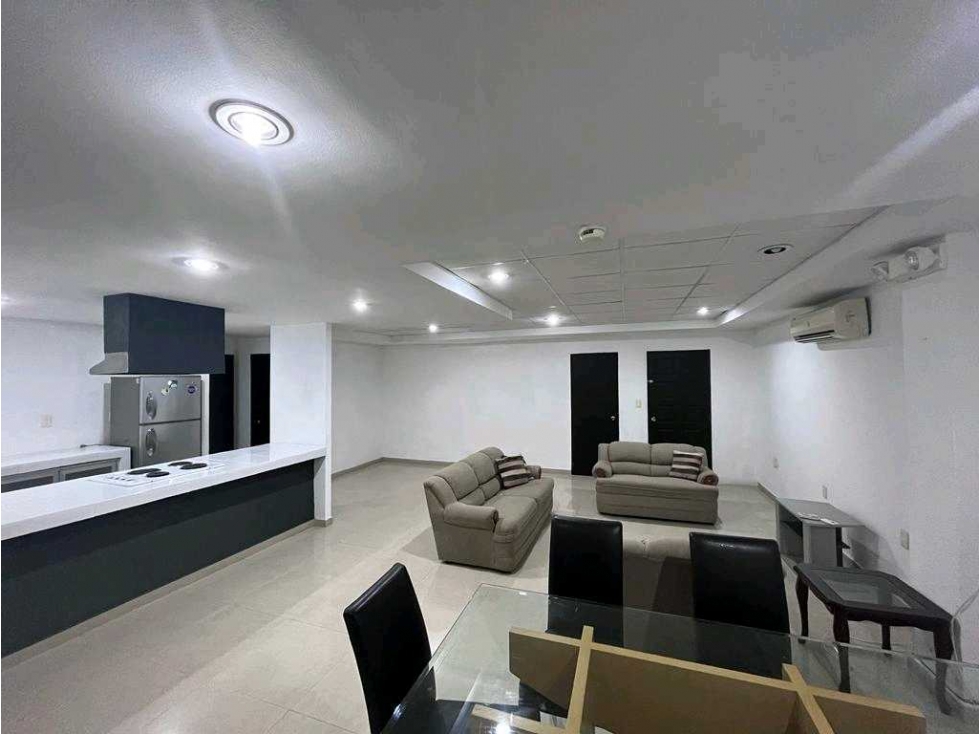 Departamento Amueblado Segundo Piso en Renta Cerca Torre Empresarial