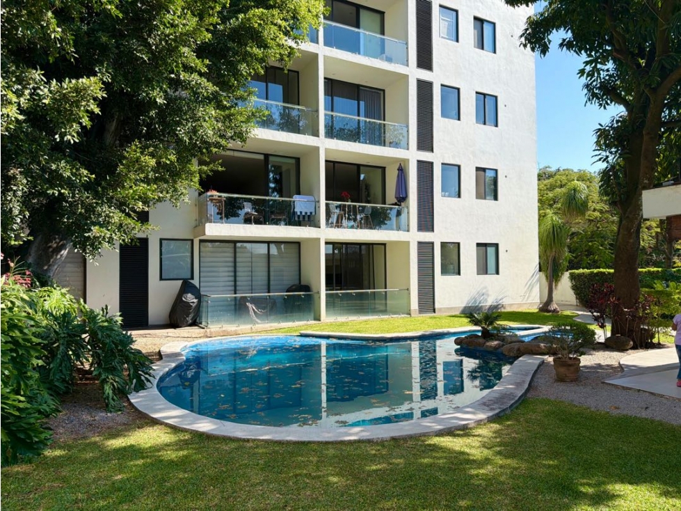 Departamento con alberca en venta en Cuernavaca Morelos