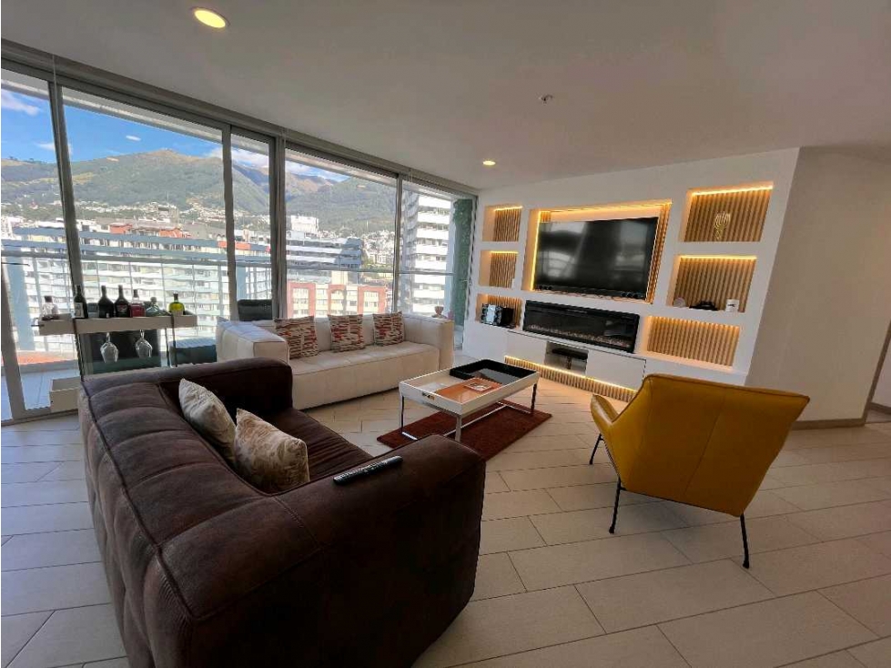 DEPARTAMENTO AMOBLADO EN ARRIENDO LA CAROLINA, QUITO — foto 3