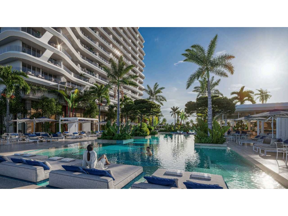DEPARTAMENTO DE LUJO DE 2 RECÁMARAS NAUTICA RESIDENCES