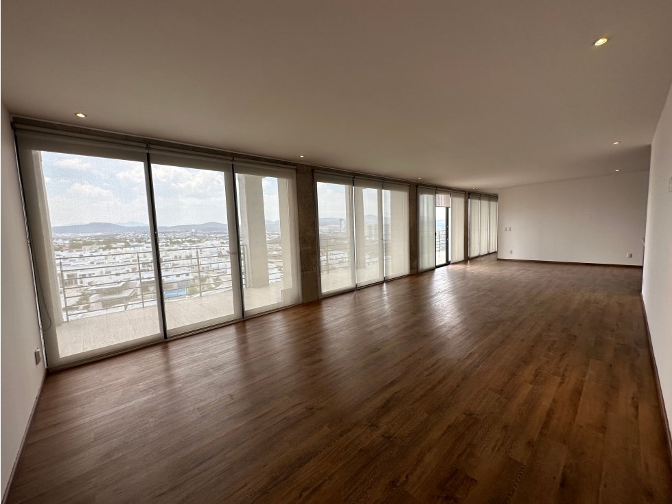 Departamento de Lujo en Altos Juriquilla | 3 Rec y Alberca