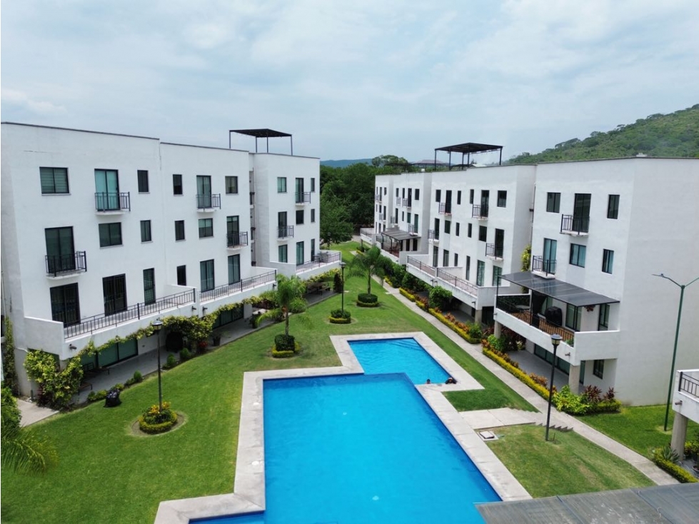 Departamento económico con alberca en venta Xochitepec Morelos