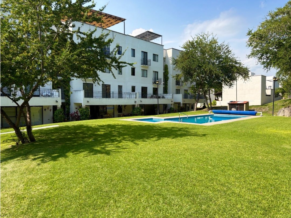 Departamento en Planta Baja con alberca y jardín en venta xochitepec - 1