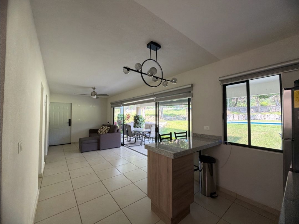 Departamento en Planta Baja con alberca y jardín en venta xochitepec - 4