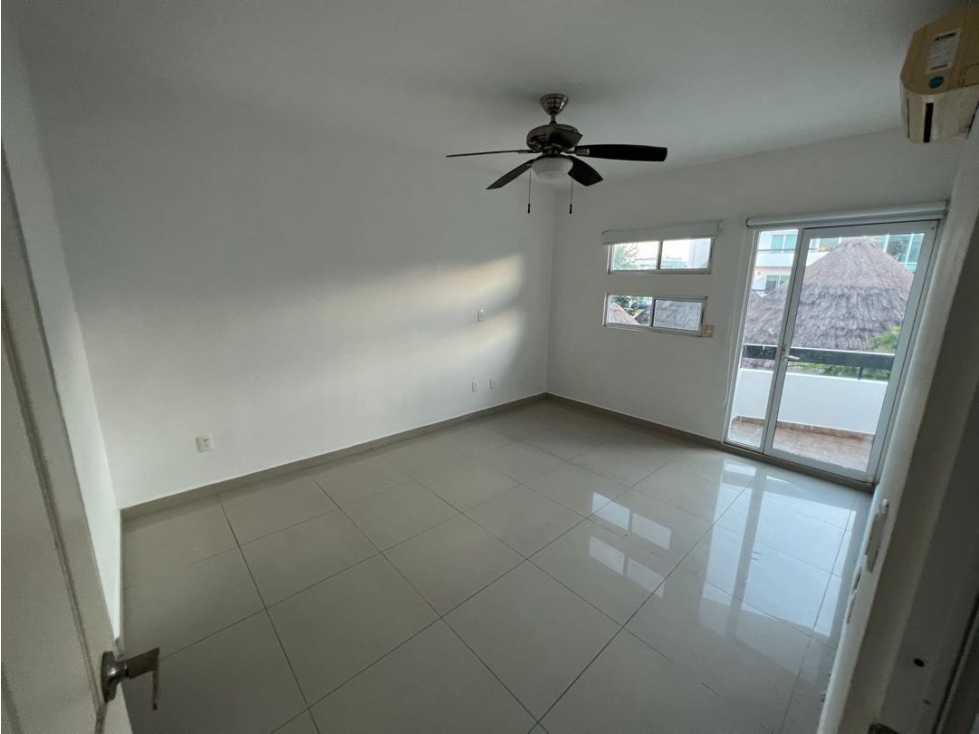 DEPARTAMENTO EN RENTA CANCÚN 2 REC 100M2 ALBERCA SEGURIDAD — foto 5