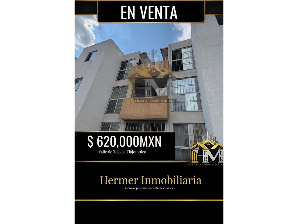 Departamento en valle de Tejeda, Tlajomulco