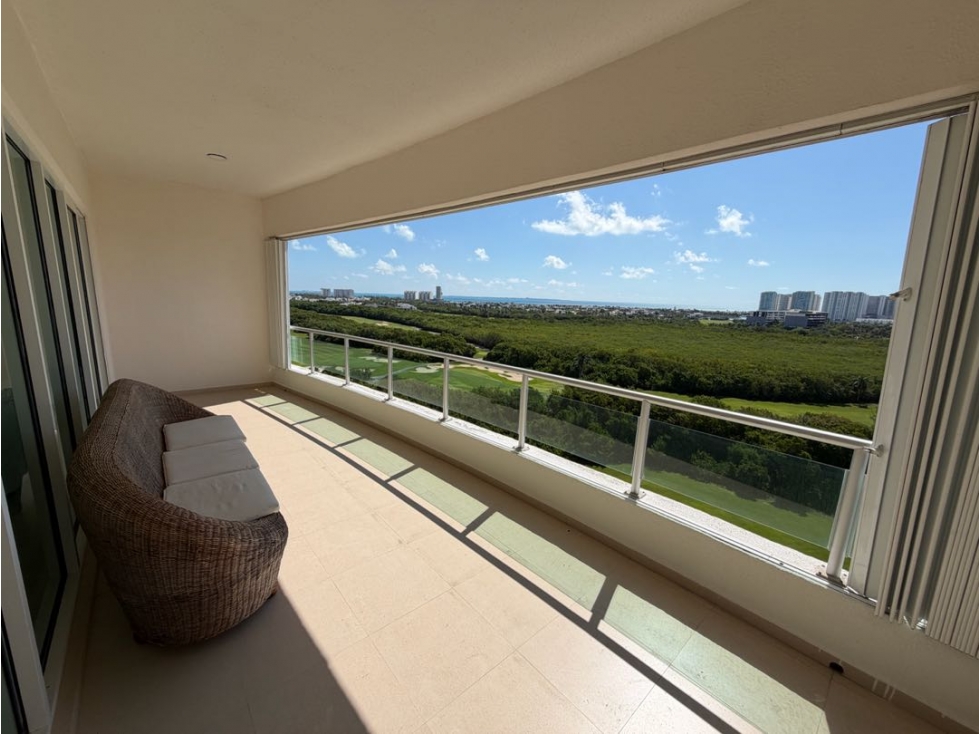 DEPARTAMENTO RENTA 3 REC EN RESD ISOLA PUERTO CANCÚN CON O SIN MUEBLES — foto 6